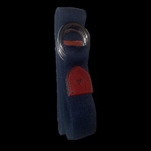 Polo by Ralph Lauren Cloth Belt  Vintage  41 Inches Long 1 1/2 inches wide